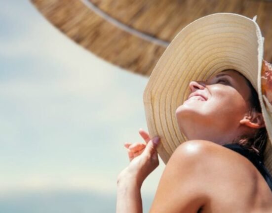 Huidveroudering- door- (zon)licht